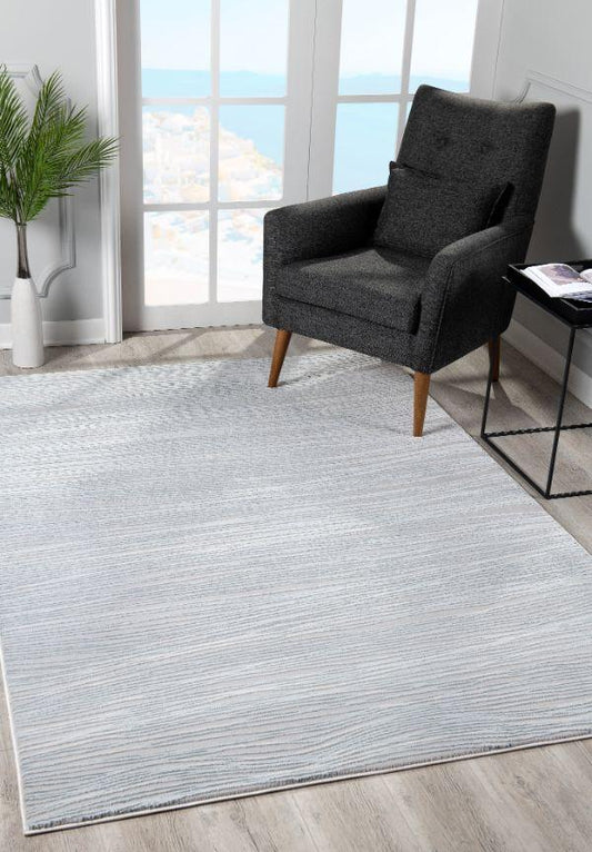 JB Household Modern Grey Rug - 4' x 6'