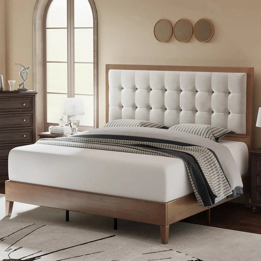 JB Household Monte Carlo Bed Frame Walnut